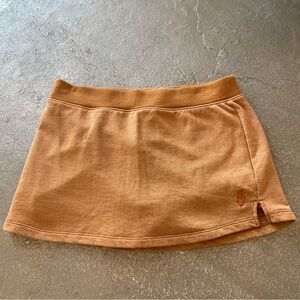 FP Movement by Free People Rust/Tan Mini Skirt